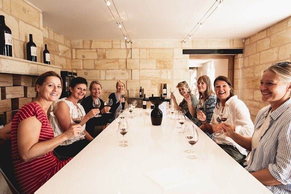 Wine tasting at the winery