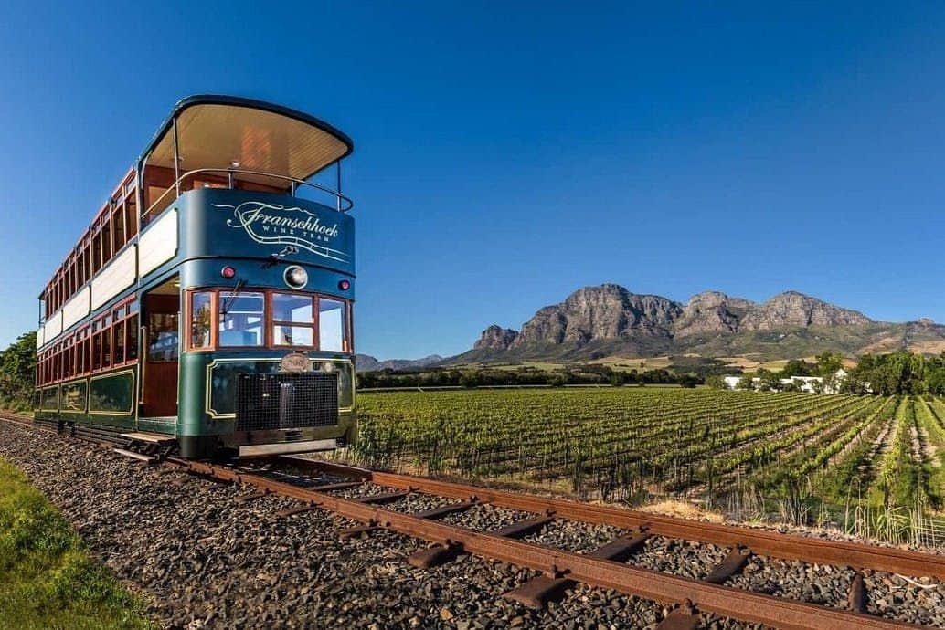 Franschhoek: Hop-on Hop-off Wine Tram Tour from Cape Town Tram