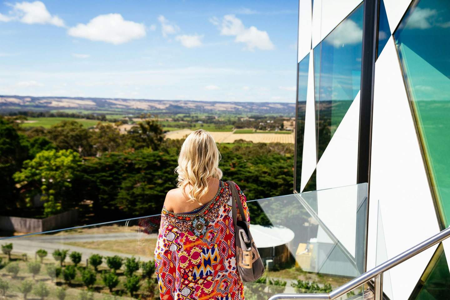 d'Arenberg Cube Overlooking the McLaren Vale wine region