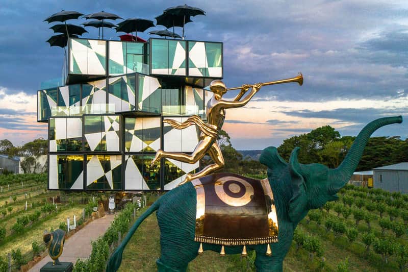 d'Arenberg Cube: Guided Tour + Wine Tasting + Salvador Dali Exhibiton Entry