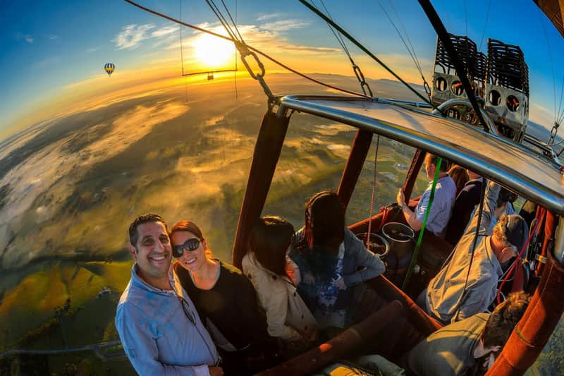 Hunter Valley: Hot Air Balloon Flight at Sunrise