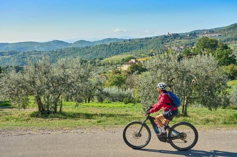 Chianti: Guided E-bike Tour + Lunch + Wine Tasting