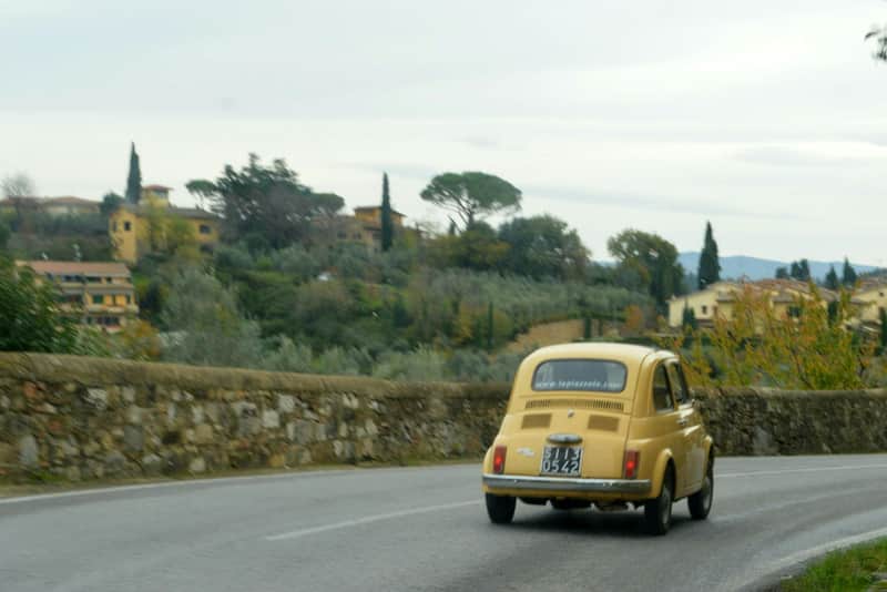 From Florence: Self-Drive Vintage Fiat 500 Tour