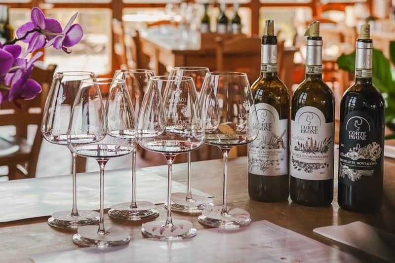 Corte Pavone Winery Estate: Guided Winery Tour with Montalcino Wine Tasting