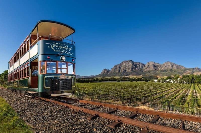 Franschhoek: Hop-on Hop-off Wine Tram Tour from Cape Town