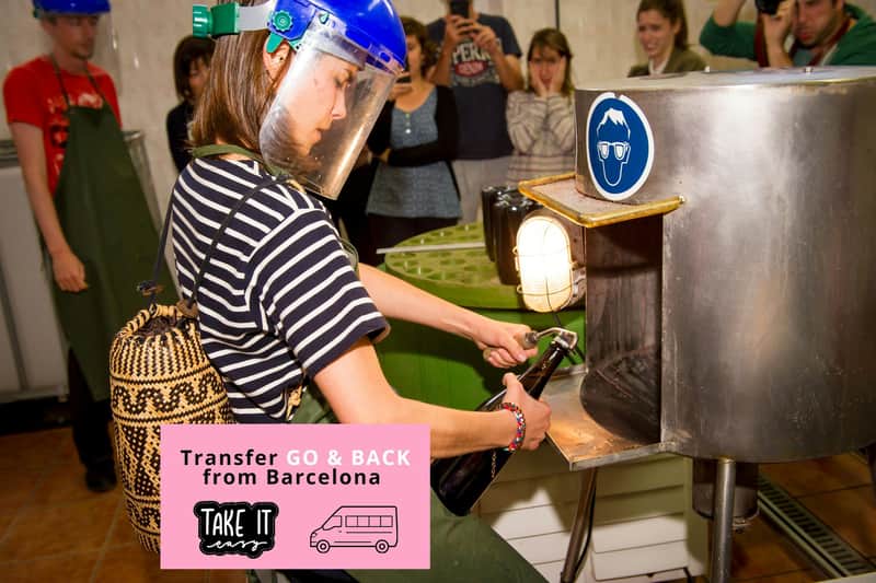 ArtCava: Guided Cava Workshop + Roundtrip Transfer from Barcelona