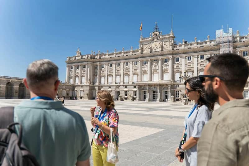 Royal Palace of Madrid: Fast Track Ticket + Guided Tour + Wine Tasting