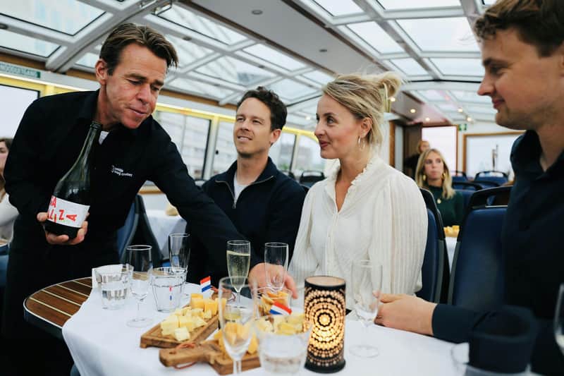 Haarlem: Sailing Cheese & Wine Tasting – Evening Cruise