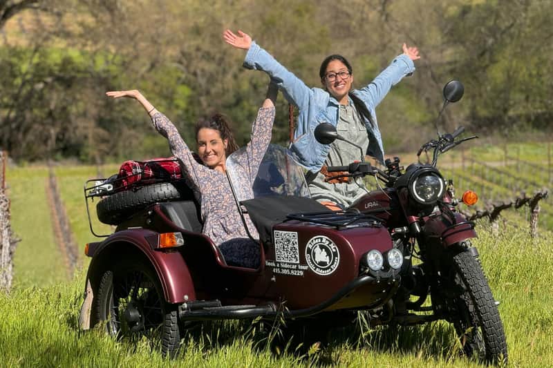 Napa Valley: Sidecar Tour